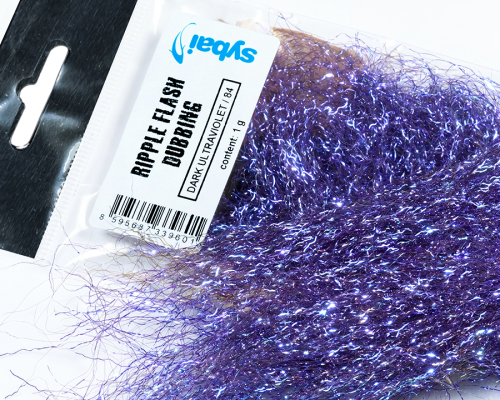 Ripple Flash Dubbing, Dark Ultraviolet / 84 Ripple Flash Dubbing, Dark Ultraviolet / 84